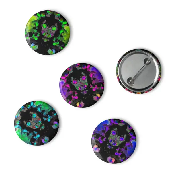 Set of pin buttons - Image 2