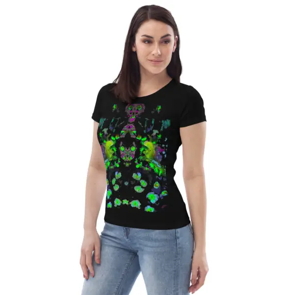 Women's fitted eco tee - Image 2