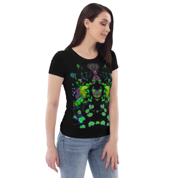 Women's fitted eco tee - Image 3